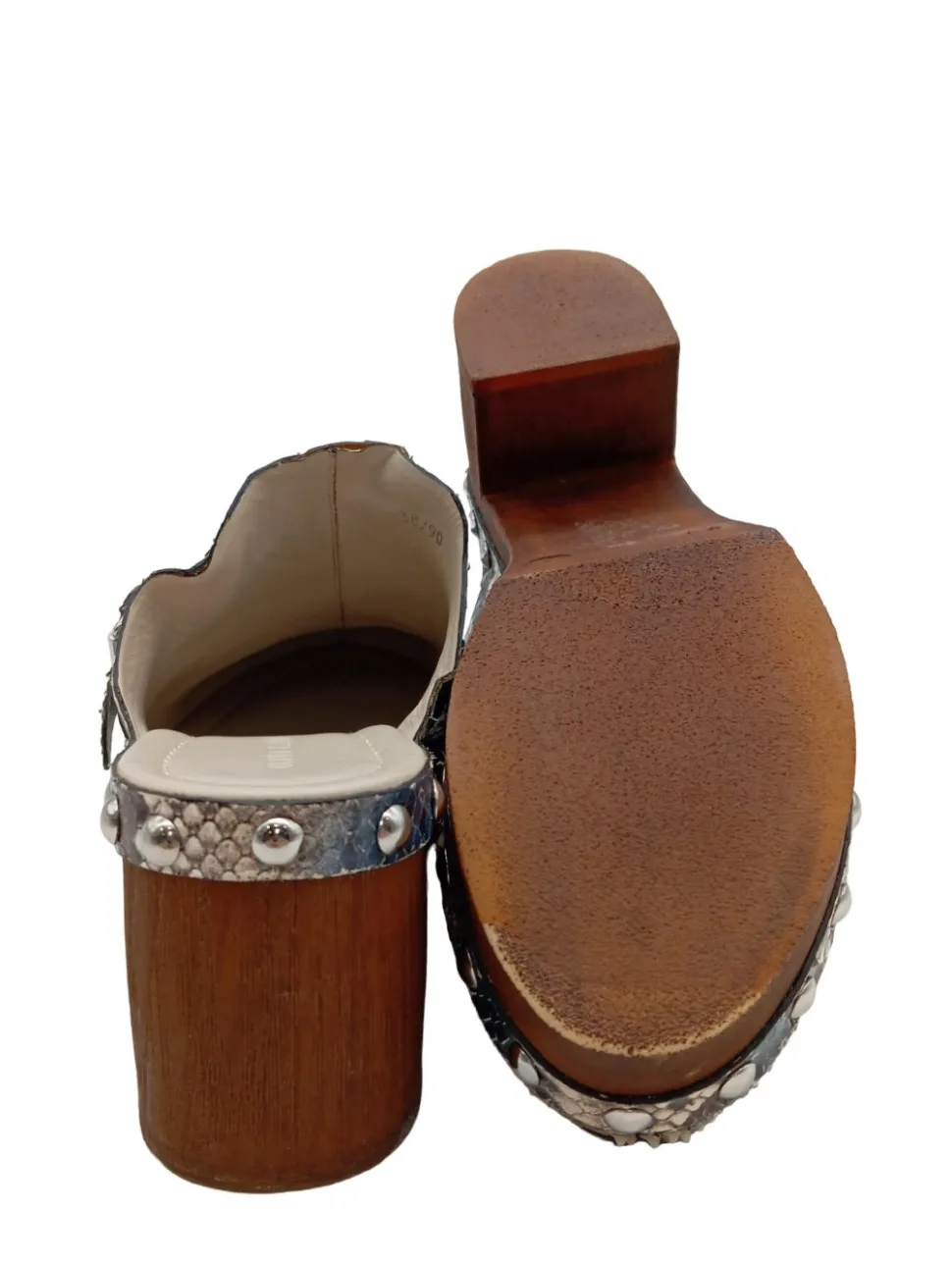 Absatz Pantoletten Größe 38