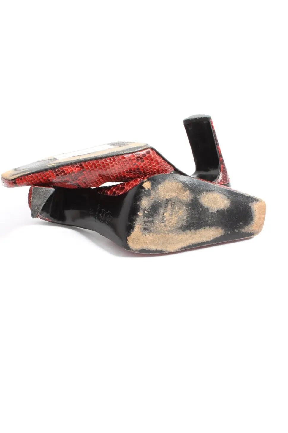 Absatz Pantoletten Größe 38