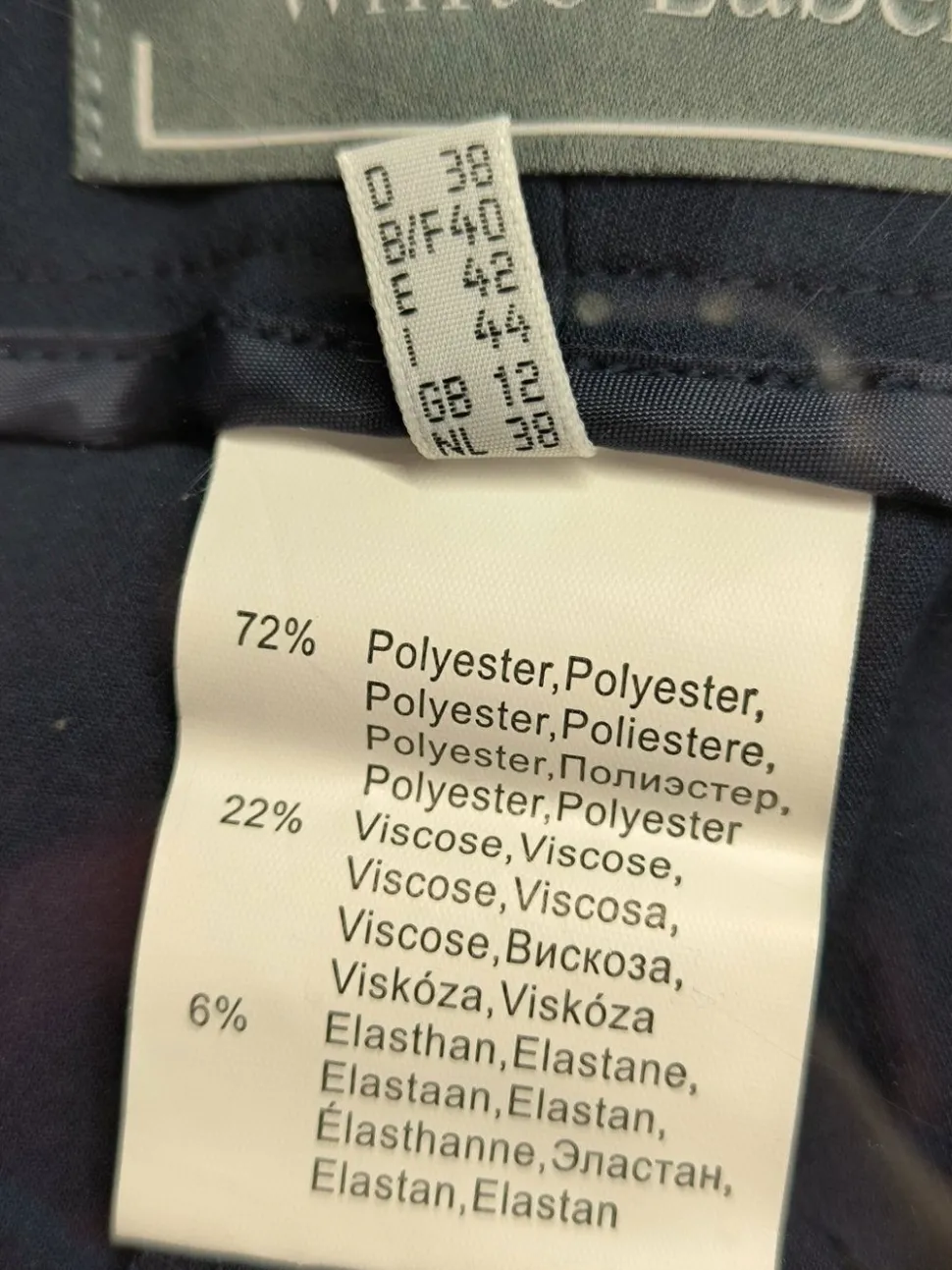 Anzughose Größe 38