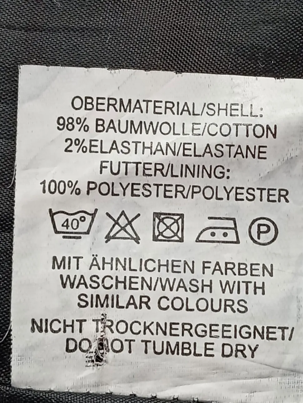 Anzugweste Größe 44