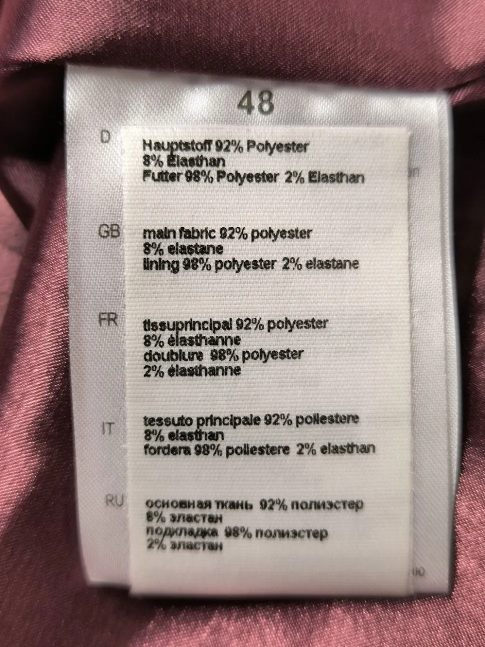 Übergangsjacke Größe 48