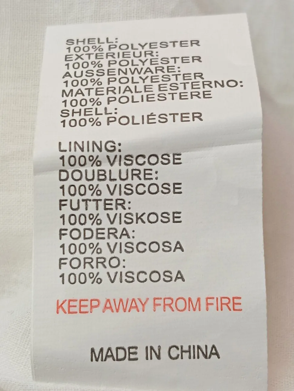 Übergangsmantel Größe 34