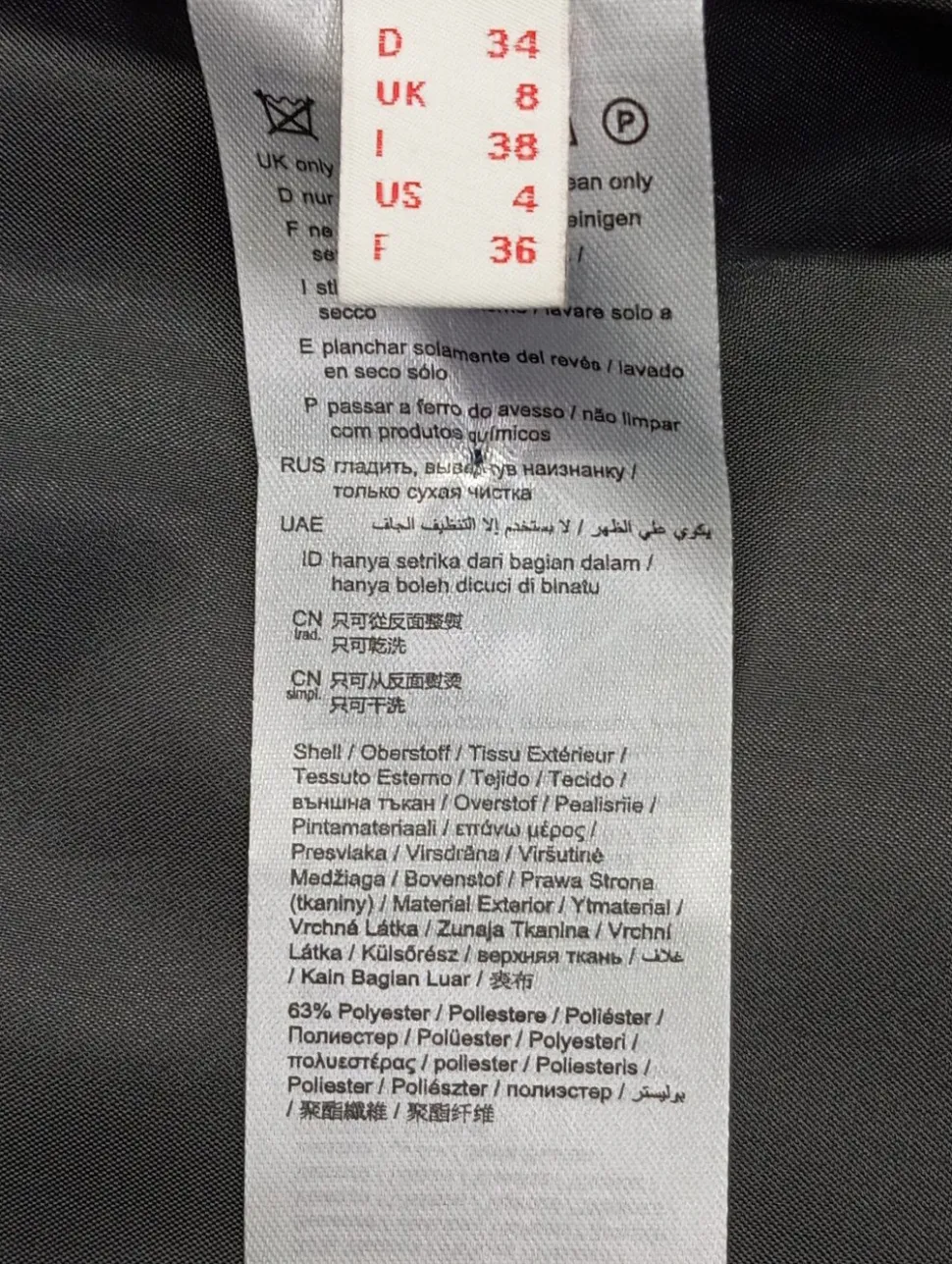 Übergangsmantel Größe 34