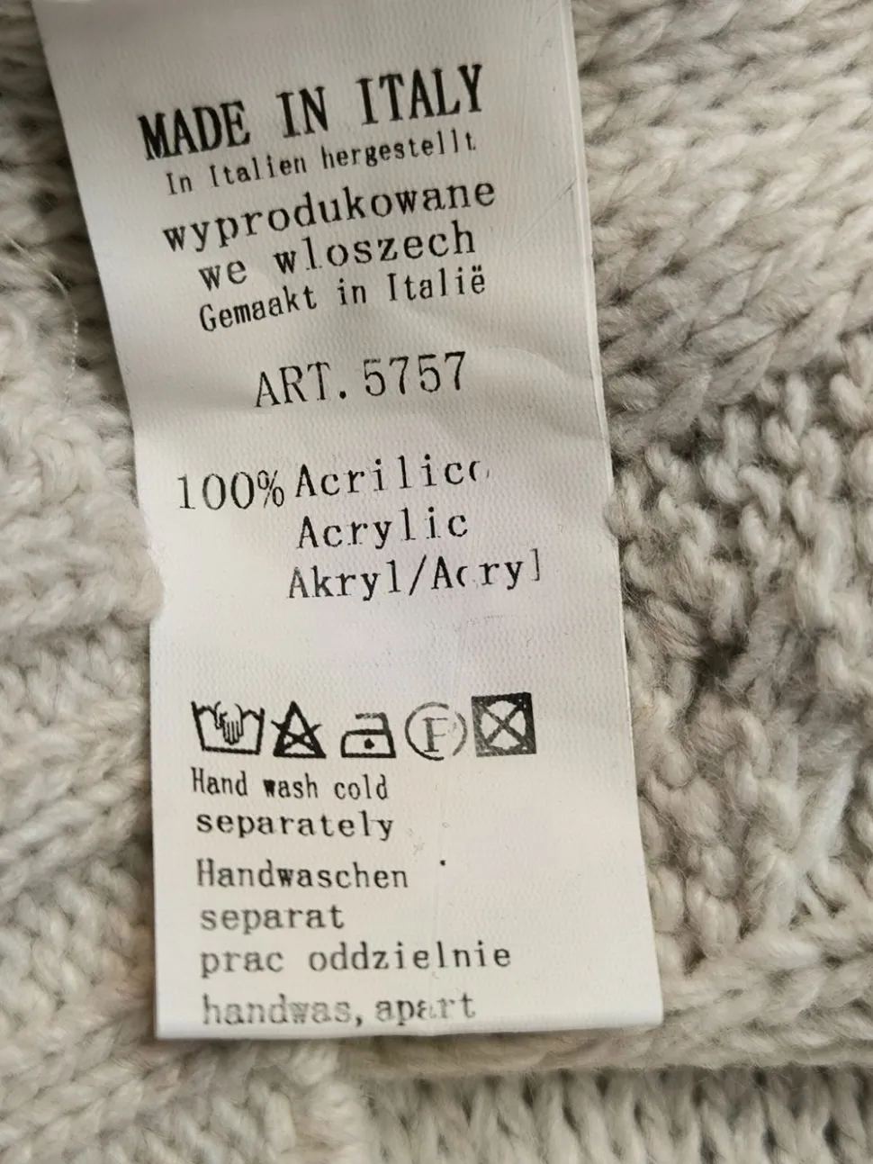 Feinstrickpullunder Größe 36