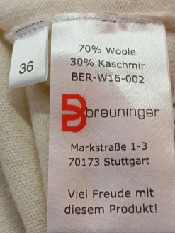 Feinstrickpullunder Größe 36