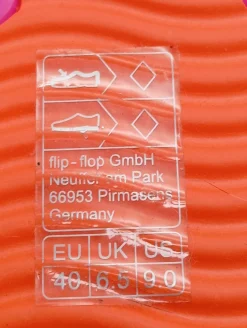 Flip Flop Sandalen Größe 40