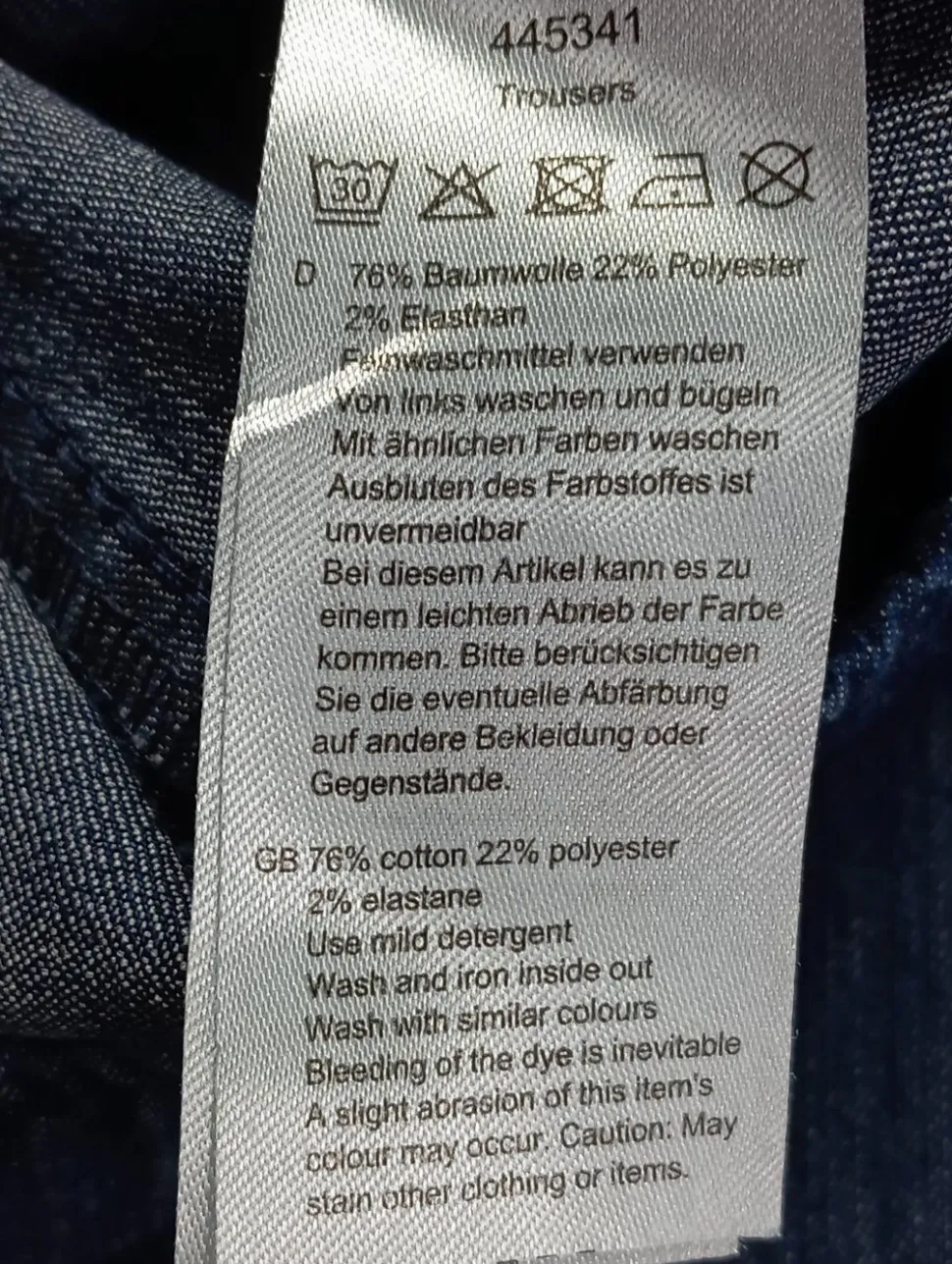 Hüftjeans Größe 46