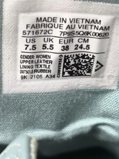 High Top Sneaker Größe 38