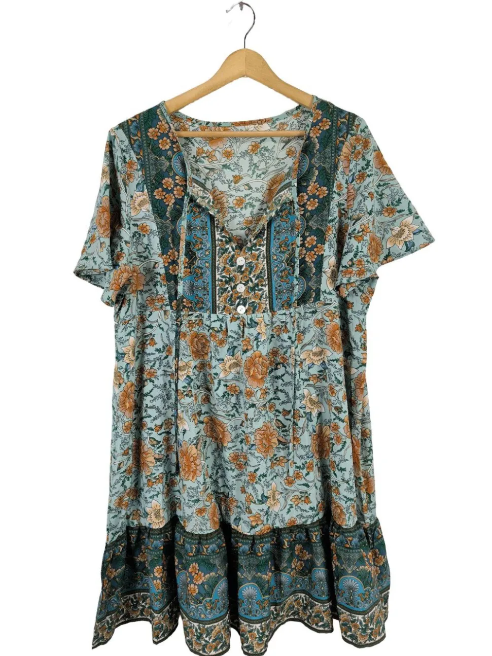 Hippiekleid Größe 44