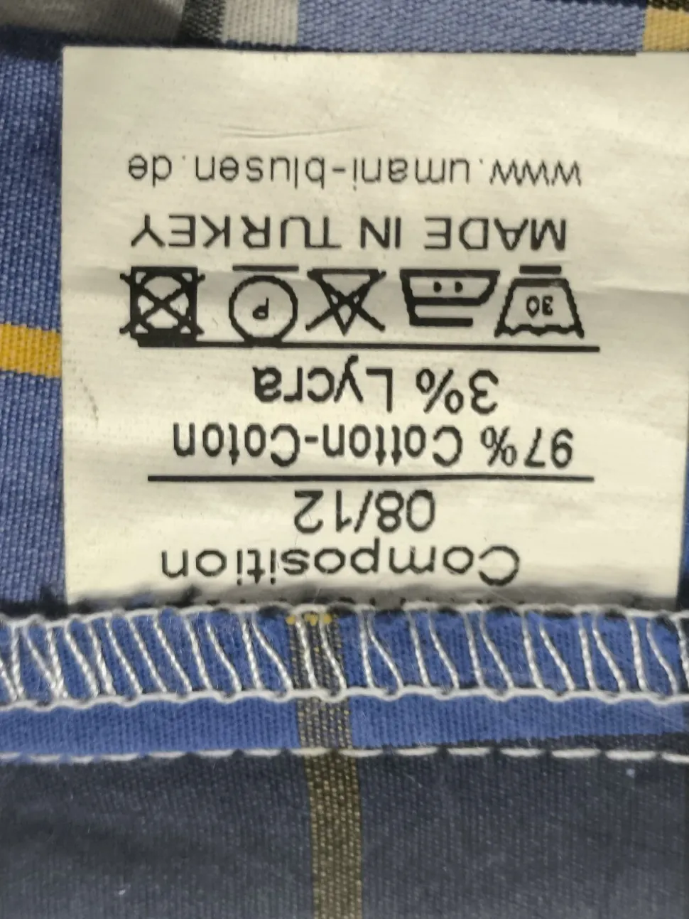 Holzfällerhemd Größe 38