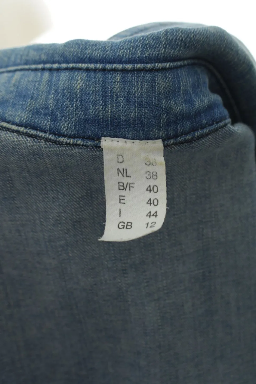 Jeansjacke Größe 38