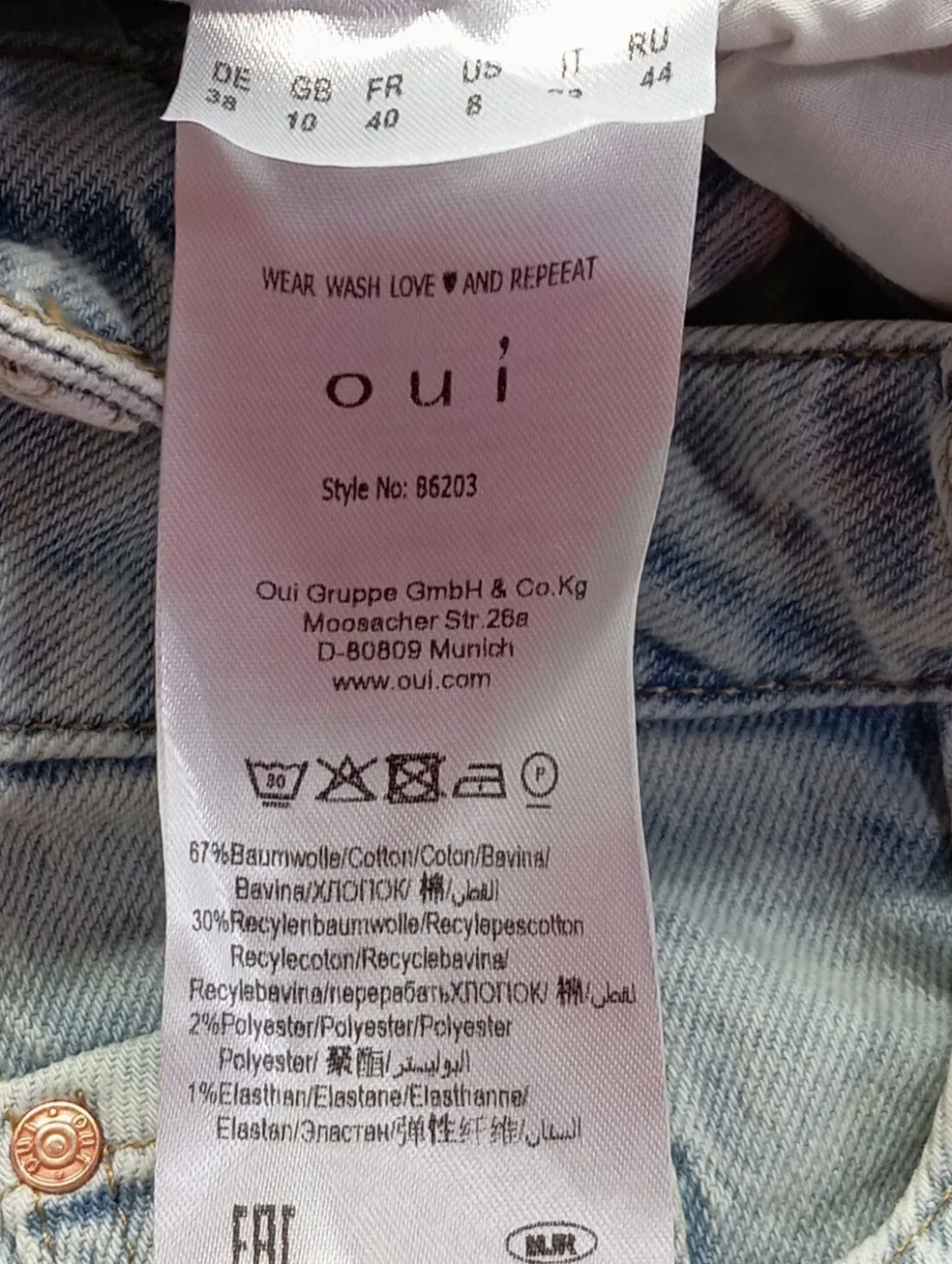 Jeansschlaghose Größe 38