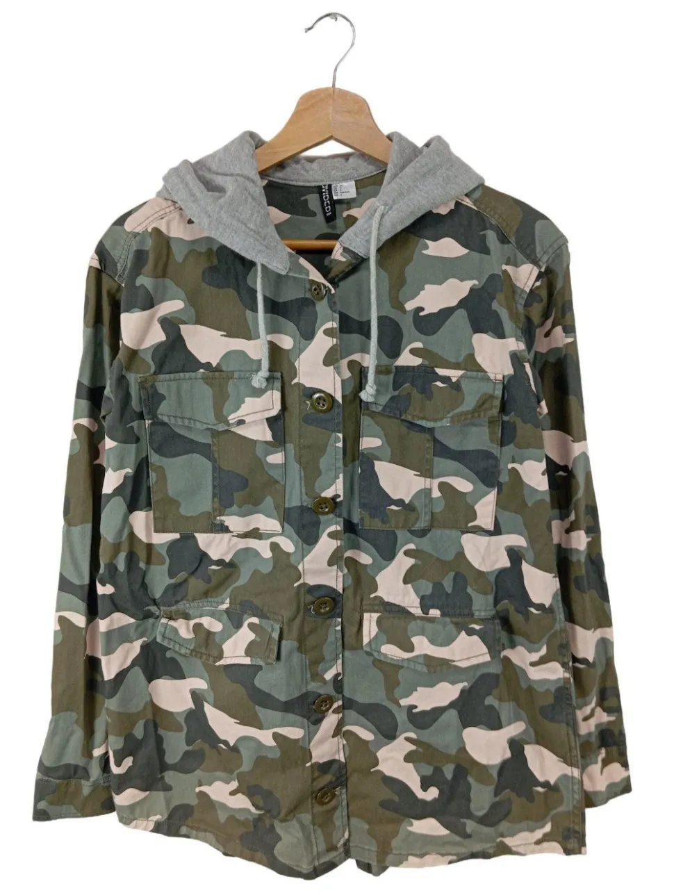 Kapuzenjacke Größe 36