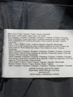 Kapuzenmantel Größe 36