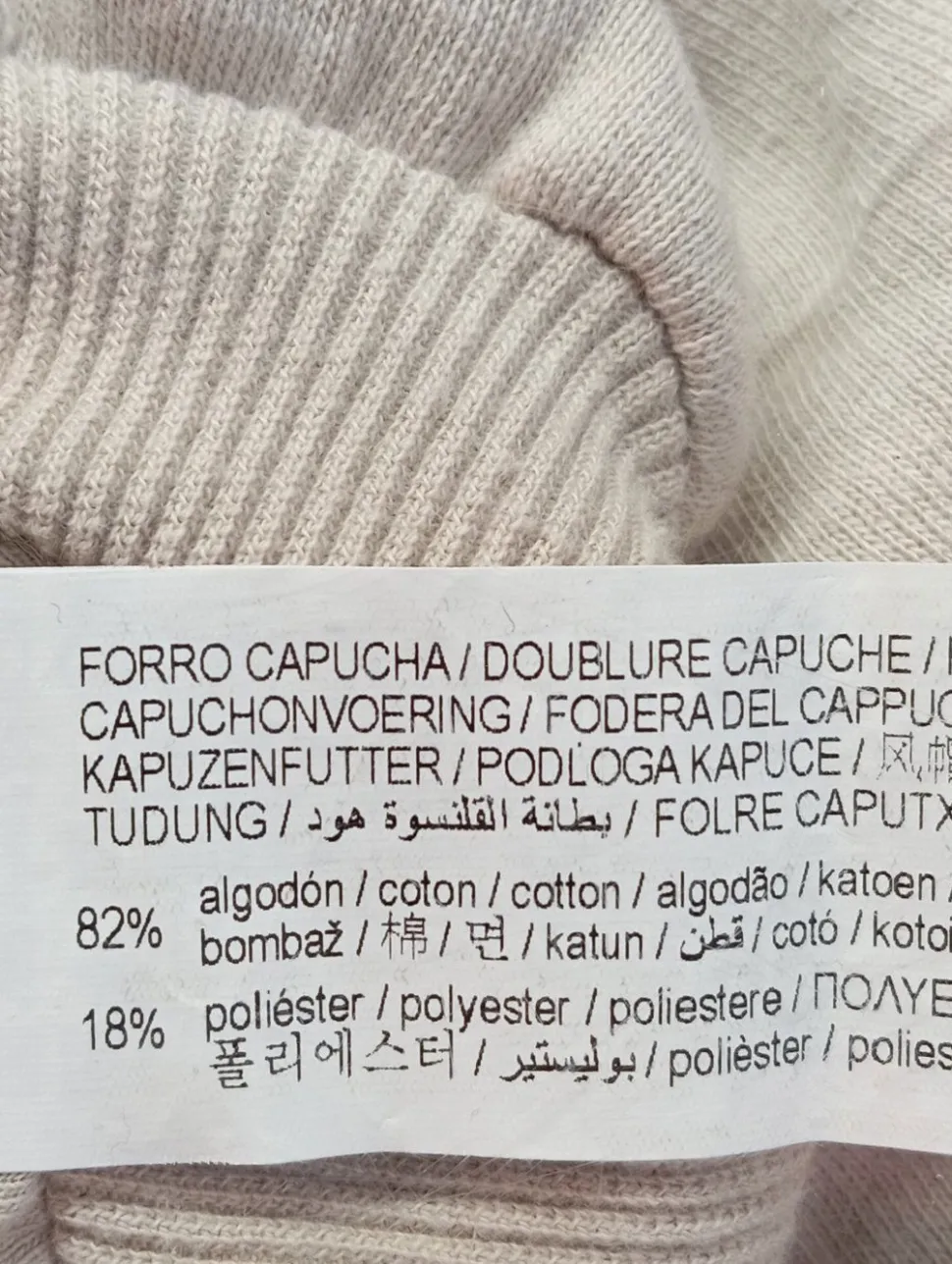 Kapuzensweatshirt Größe 36