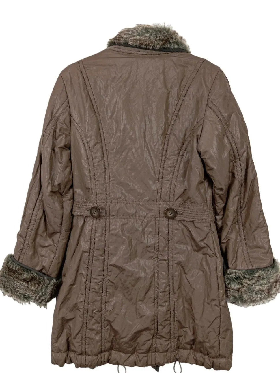 Kunstfelljacke Größe 34