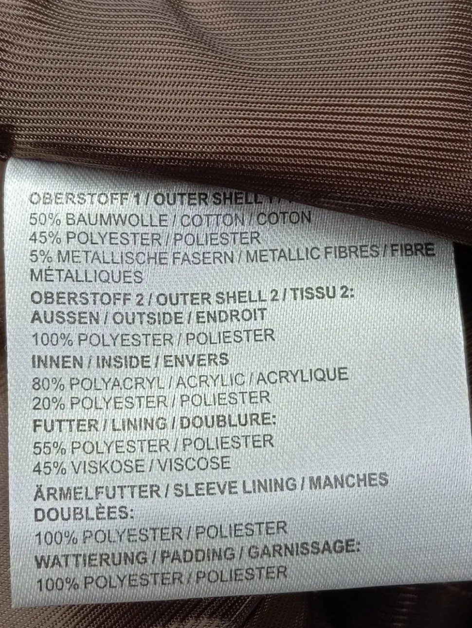 Kunstfelljacke Größe 34