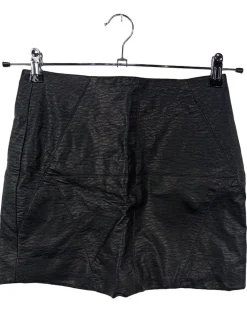 Kunstlederrock Größe 34