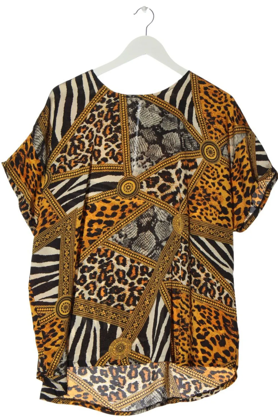 Kurzarm-Bluse Größe 40