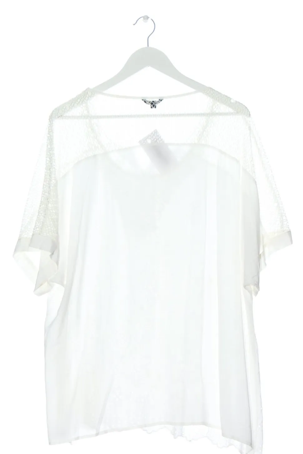 Kurzarm-Bluse Größe 42
