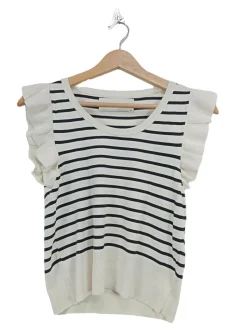 Kurzarm-Bluse Größe 34