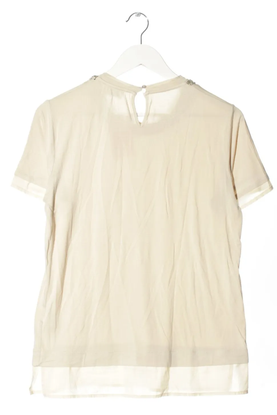 Kurzarm-Bluse Größe 40