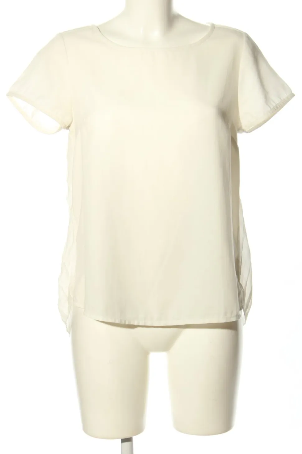 Kurzarm-Bluse Größe 36