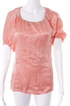 Kurzarm-Bluse Größe 32