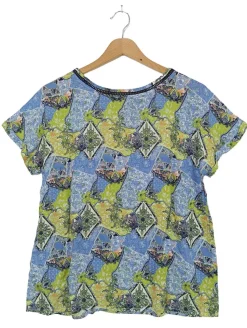 Kurzarm-Bluse Größe 36