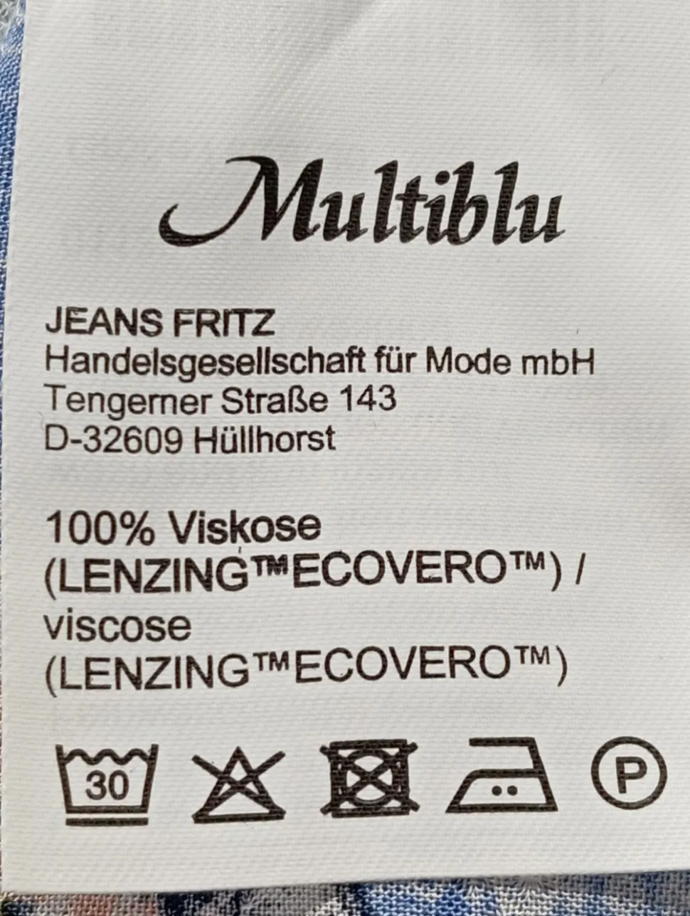 Kurzarm-Bluse Größe 36