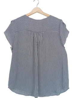 Kurzarm-Bluse Größe 38