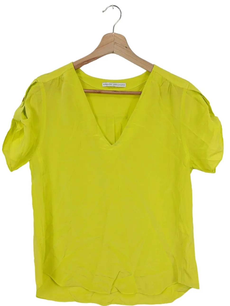 Kurzarm-Bluse Größe 38