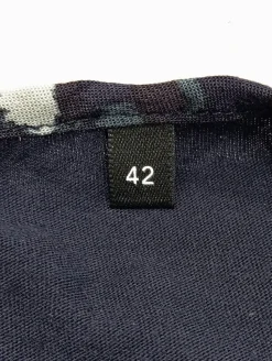 Kurzarm-Bluse Größe 42