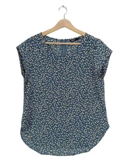 Kurzarm-Bluse Größe 36