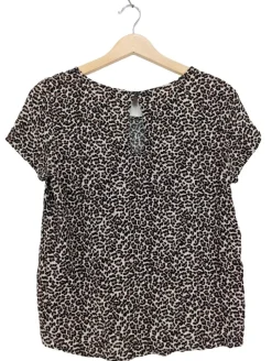 Kurzarm-Bluse Größe 34