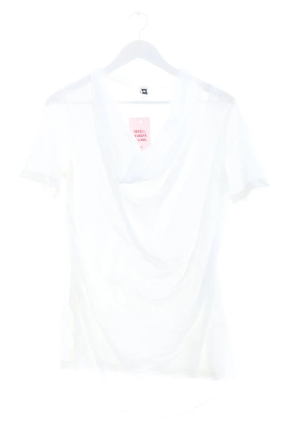 Kurzarm-Bluse Größe 34