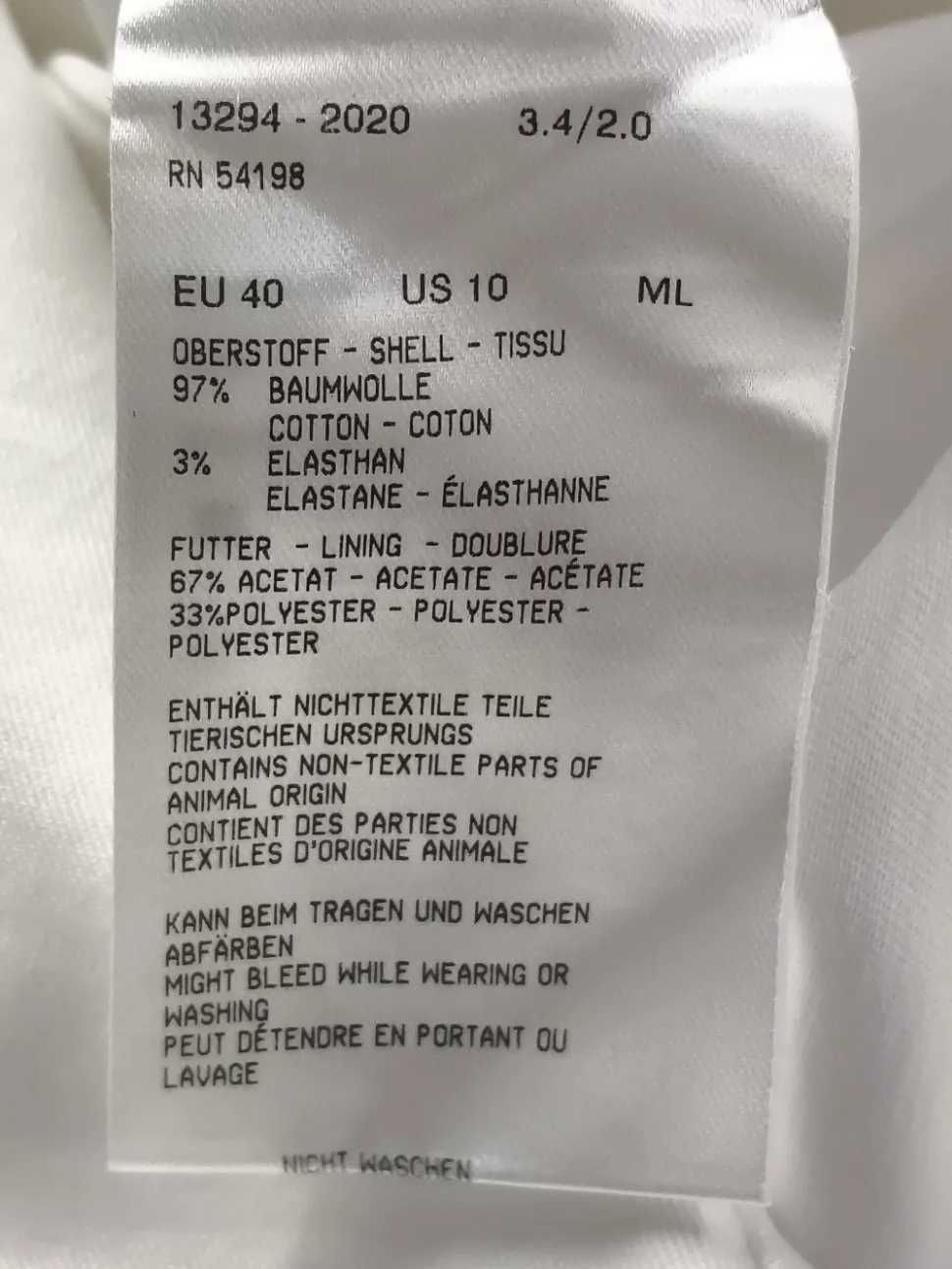 Kurz-Blazer Größe 40