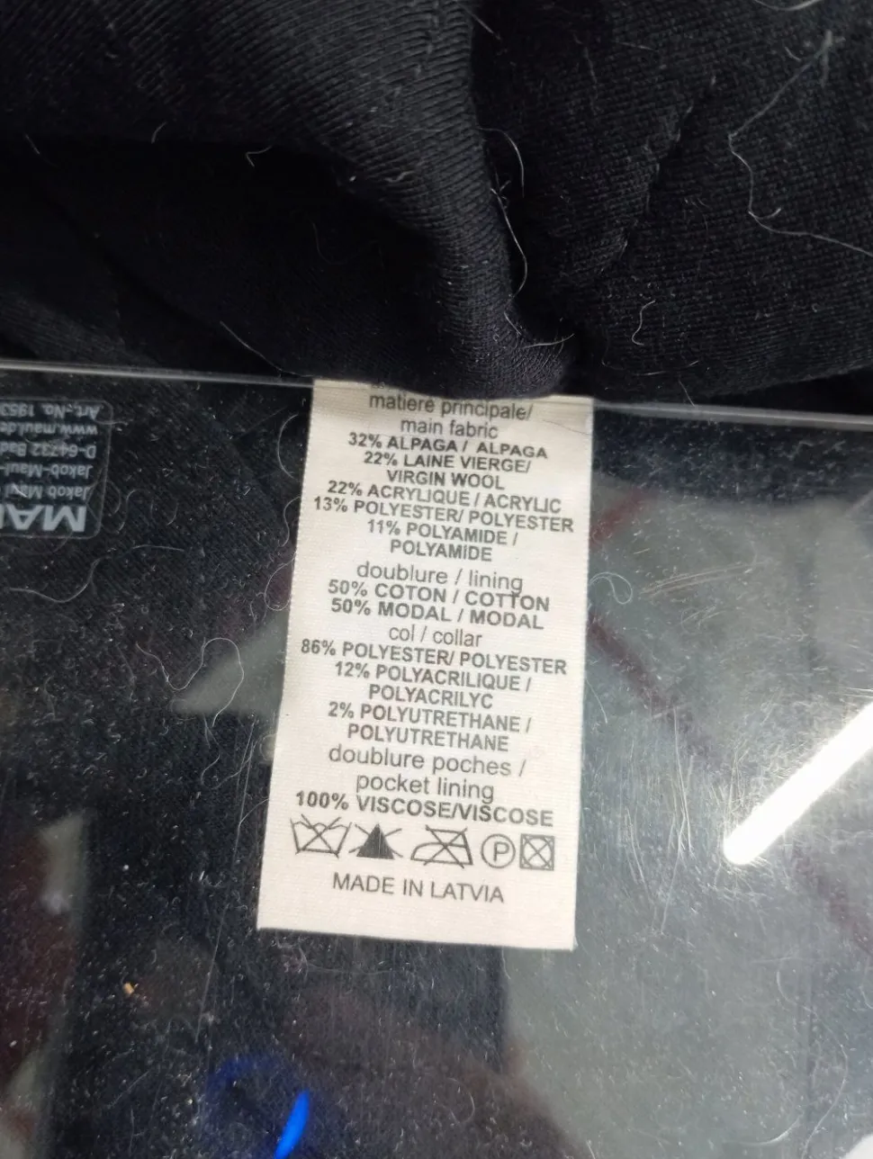 Kurzmantel Größe 38