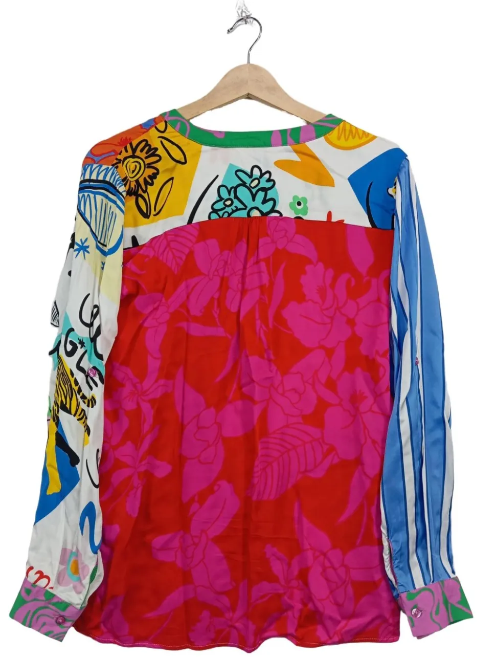 Langarm-Bluse Größe 36