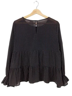 Langarm-Bluse Größe 38