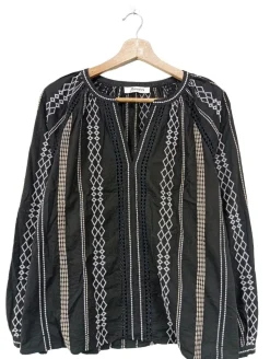 Langarm-Bluse Größe 36