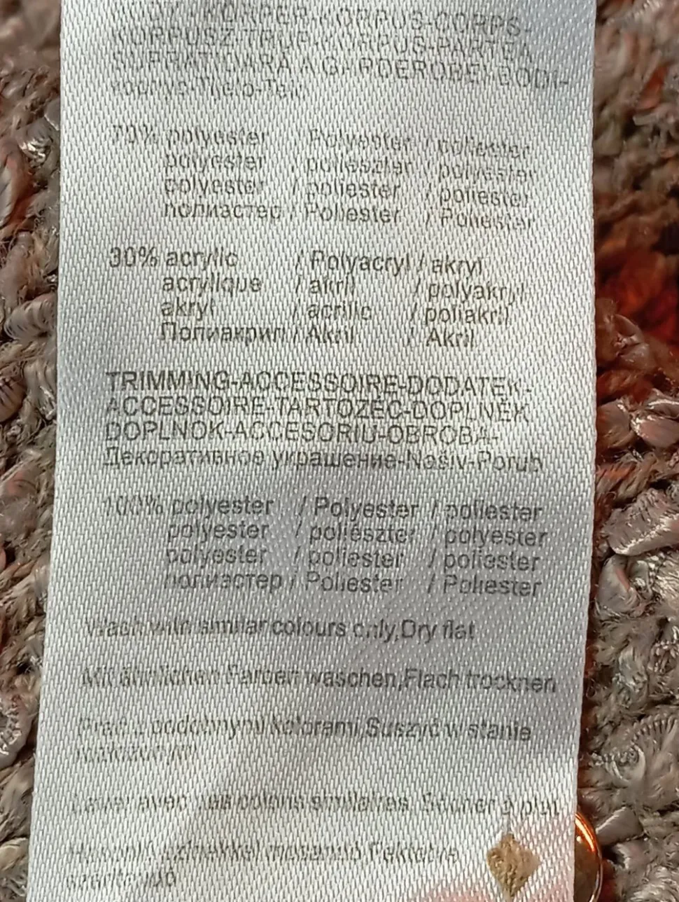 Langarm-Bluse Größe 36