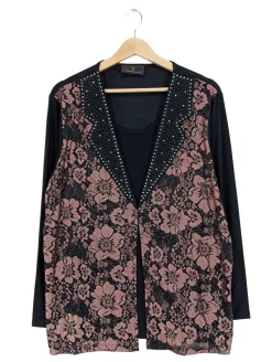 Langarm-Bluse Größe 48