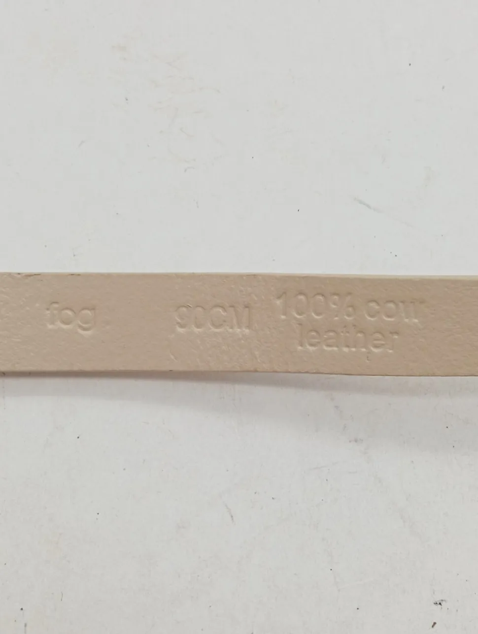 Ledergürtel Größe 90