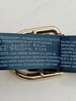 Ledergürtel Größe 80