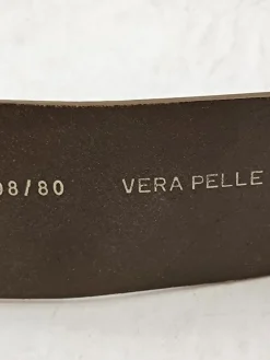 Ledergürtel Größe 80