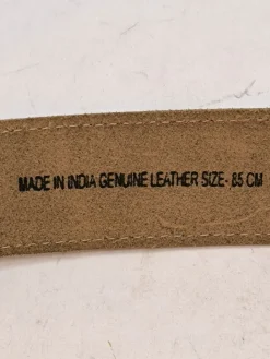 Ledergürtel Größe 85