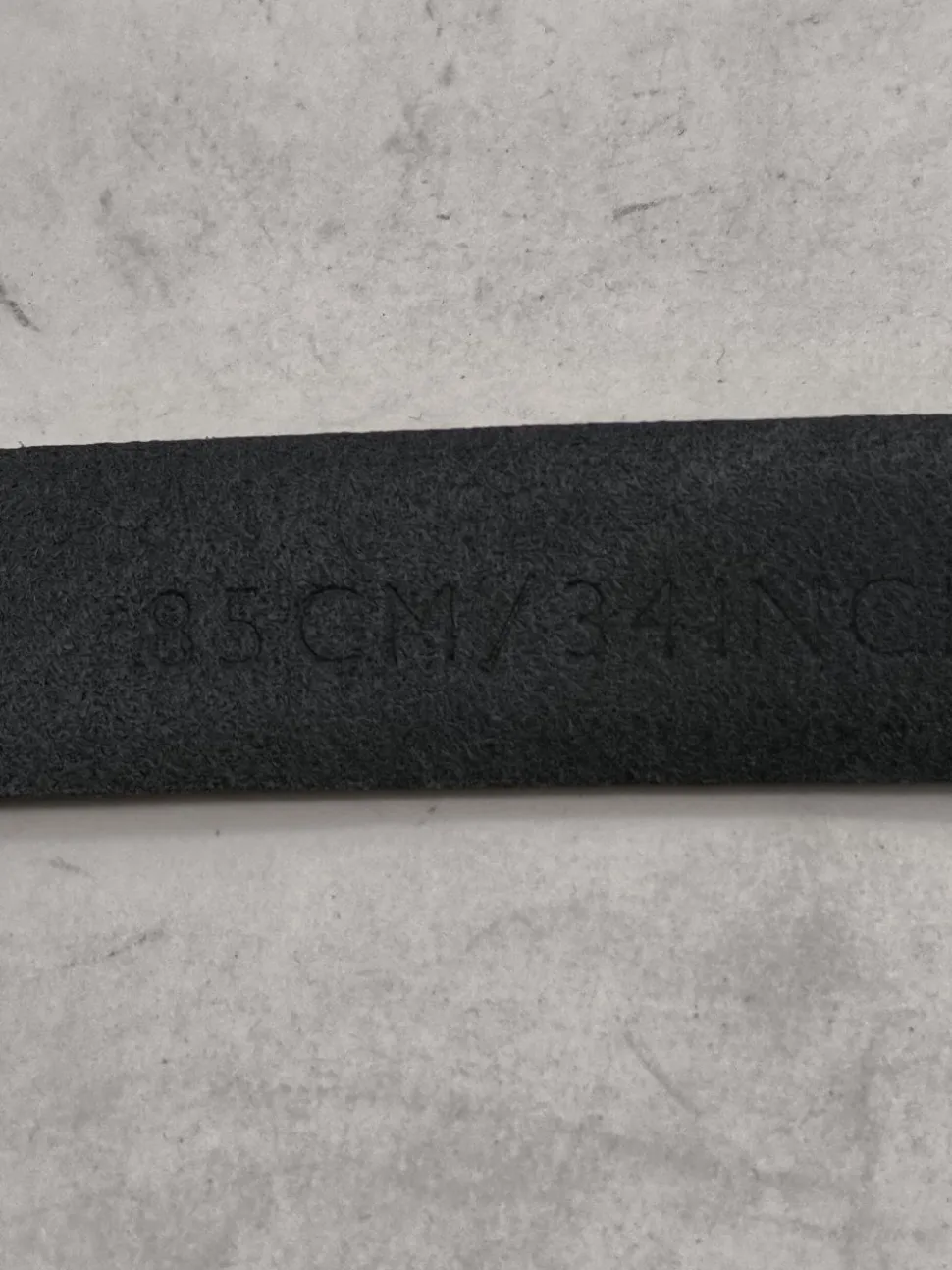 Ledergürtel Größe 85