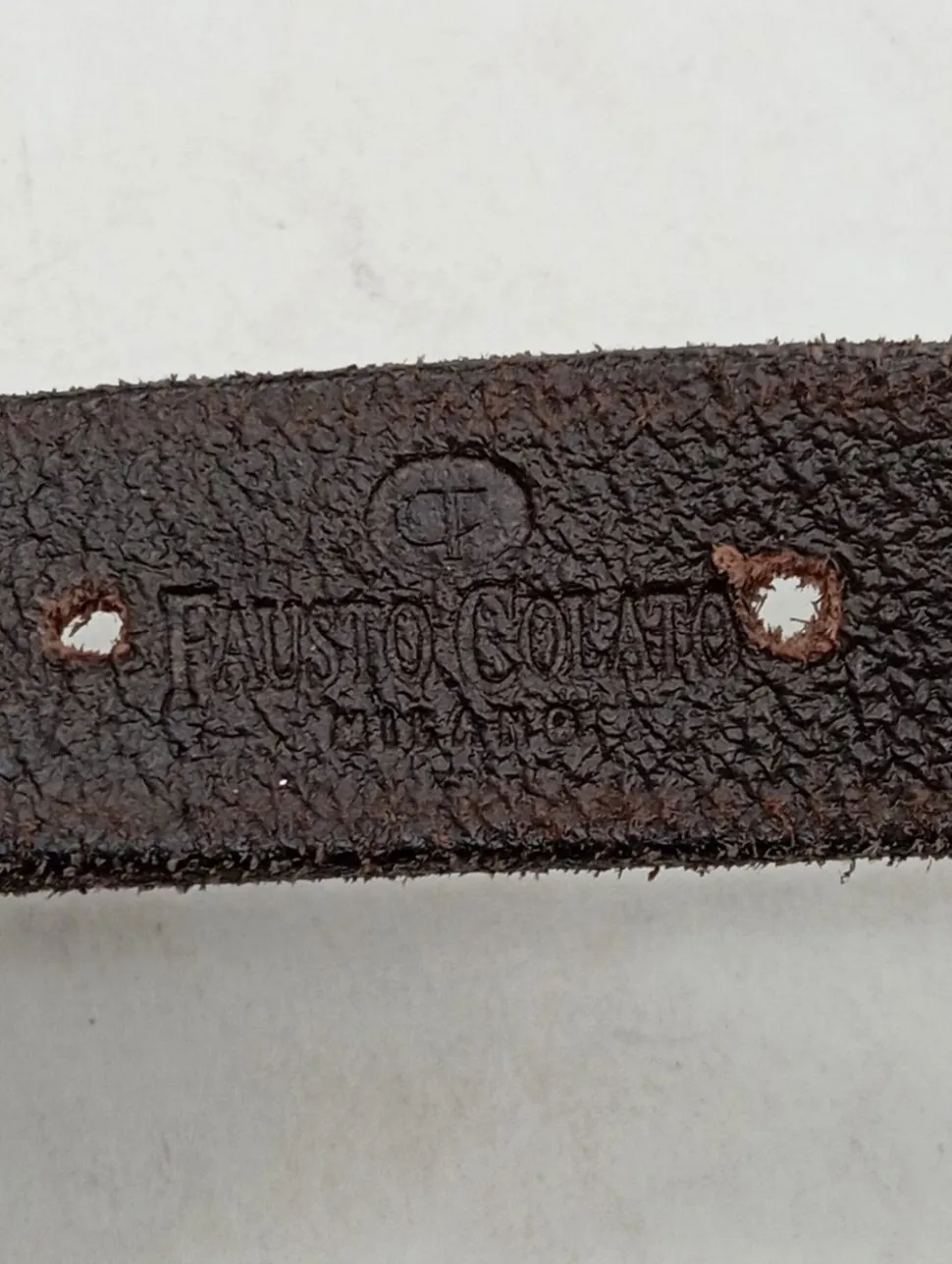 Ledergürtel Größe 90