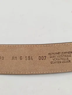 Ledergürtel Größe 90